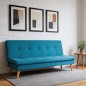 SOFA CAMA MOD. PRAY C/ AZUL Y VERDE SOFA CAMA MOD. PRAY C/ AZUL Y VERDE