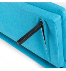 SOFA CAMA MOD. PRAY C/ AZUL Y VERDE
