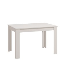 MESA COMEDOR EXTENSIBLE MOD. NORA C/ BLANCO 120/160*80 CM