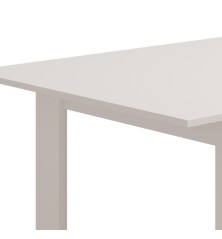 MESA COMEDOR EXTENSIBLE MOD. NORA C/ BLANCO 120/160*80 CM
