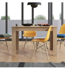 MESA COMEDOR EXTENSIBLE MOD. NORA C/ ROBLE ARTISAN 120/160*80 CM