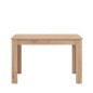 MESA COMEDOR EXTENSIBLE MOD. NORA C/ ROBLE ARTISAN 120/160*80 CM