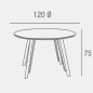 MESA COMEDOR MOD. AMIRA