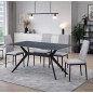 MESA COMEDOR FIJA MOD. STON 160X90X76 CM