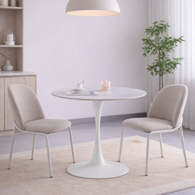 MESA COMEDOR FIJA MOD. LULA D100X75 CM