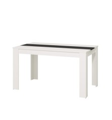 MESA COMEDOR MOD. DOMO BLANCO/NEGRO