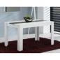 MESA COMEDOR MOD. DOMO BLANCO/NEGRO