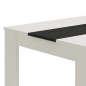 MESA COMEDOR MOD. DOMO BLANCO/NEGRO