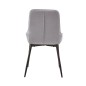 SILLA MOD. CARAKA TELA C/ GRIS, MARRON Y MOSTAZA - PATA NEGRA SILLA MOD. CARAKA TELA C/ GRIS, MARRON Y MOSTAZA - PATA NEGRA