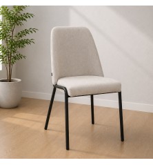 SILLA MOD. DURAN TELA C/ BEIGE, VERDE Y GRIS