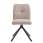 SILLA MOD. GALAN TELA C/ BEIGE Y GRIS - PATA NEGRA (GIRATORIA 360º) SE SIRVE EN CAJAS DE 4 UDS SILLA MOD. GALAN TELA C/ BEIGE Y GRIS - PATA NEGRA (GIRATORIA 360º) SE SIRVE EN CAJAS DE 4 UDS