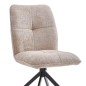 SILLA MOD. GALAN TELA C/ BEIGE Y GRIS - PATA NEGRA (GIRATORIA 360º) SE SIRVE EN CAJAS DE 4 UDS SILLA MOD. GALAN TELA C/ BEIGE Y GRIS - PATA NEGRA (GIRATORIA 360º) SE SIRVE EN CAJAS DE 4 UDS