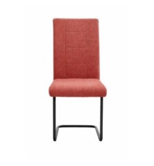 SILLA MOD. CLARA PATA NEGRA TELA C/ CORAL SE SIRVE EN CAJAS DE 4 UDS