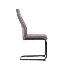 SILLA MOD. NAYARA  TELA C/BEIGE Y GRIS  CAJA DE 4 UDS