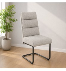 SILLA MOD. DANIA TELA C/ GRIS Y VERDE. CAJAS DE 2 UDS.