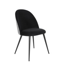 SILLA MOD. AMIR C/ NEGRO PATA NEGRA SE SIRVE EN CAJA DE 4 UDS