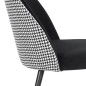 SILLA MOD. AMIR C/ NEGRO PATA NEGRA SE SIRVE EN CAJA DE 4 UDS