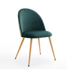 SILLA MOD. DARA PATA MADERA C/ VERDE SE SIRVE EN CAJA DE 4 UDS