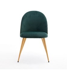 SILLA MOD. DARA PATA MADERA C/ VERDE SE SIRVE EN CAJA DE 4 UDS