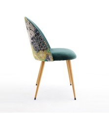 SILLA MOD. DARA PATA MADERA C/ VERDE SE SIRVE EN CAJA DE 4 UDS