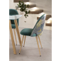 SILLA MOD. DARA PATA MADERA C/ VERDE SE SIRVE EN CAJA DE 4 UDS SILLA MOD. DARA PATA MADERA C/ VERDE SE SIRVE EN CAJA DE 4 UDS