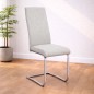 SILLA MOD. KING TELA C/ GRIS CLARO Y GRIS OSCURO SE SIRVE EN CAJA DE 4 UDS SILLA MOD. KING TELA C/ GRIS CLARO Y GRIS OSCURO SE SIRVE EN CAJA DE 4 UDS