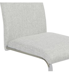 SILLA MOD. KING TELA C/ GRIS CLARO Y GRIS OSCURO  SE SIRVE EN CAJA DE 4 UDS