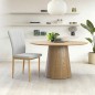 SILLA MOD. SELMA TELA BEIGE CLARO, GRIS Y CHOCOLATE / PATA MADERA SE SIRVE EN CAJAS DE 6 UDS SILLA MOD. SELMA TELA BEIGE CLARO, GRIS Y CHOCOLATE / PATA MADERA SE SIRVE EN CAJAS DE 6 UDS
