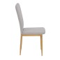 SILLA MOD. SELMA TELA BEIGE CLARO, GRIS Y CHOCOLATE / PATA MADERA SE SIRVE EN CAJAS DE 6 UDS SILLA MOD. SELMA TELA BEIGE CLARO, GRIS Y CHOCOLATE / PATA MADERA SE SIRVE EN CAJAS DE 6 UDS