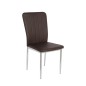 SILLA MOD. ALAN PU BLANCO Y CHOCO /PATA CROMO SE SIRVE EN CAJAS DE 6 UDS SILLA MOD. ALAN PU BLANCO Y CHOCO /PATA CROMO SE SIRVE EN CAJAS DE 6 UDS