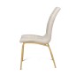 SILLA MOD. JANA TELA C/ BEIGE PATA MADERA CAJA DE 4 UDS SILLA MOD. JANA TELA C/ BEIGE PATA MADERA CAJA DE 4 UDS