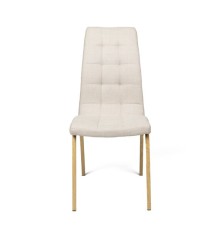 SILLA MOD. JANA  TELA C/ BEIGE PATA MADERA CAJA DE 4 UDS