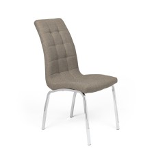 SILLA MOD. LIDIA TELA C/ GRIS Y MARRON  CAJAS DE 4 UDS
