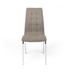 SILLA MOD. LIDIA TELA C/ GRIS Y MARRON  CAJAS DE 4 UDS