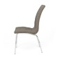 SILLA MOD. LIDIA TELA C/ GRIS Y MARRON  CAJAS DE 4 UDS