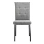 SILLA MOD. ARIA TELA C/ GRIS SILLA MOD. ARIA TELA C/ GRIS