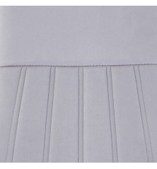 SILLA MOD. ELMA PATA NEGRA TELA VELVET C/ GRIS