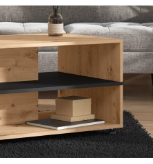 MESA DE CENTRO MOD. CECILIA ARTISAN / NEGRO