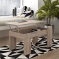 MESA CENTRO ELEVABLE MOD. PETRONA EN BLANCO, ROBLE , ARTISAN MESA CENTRO ELEVABLE MOD. PETRONA EN BLANCO, ROBLE , ARTISAN