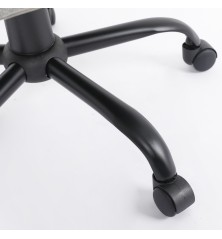 SILLA OFICINA MOD. ODINA TELA C/ GRIS CLARO - ESTRUCTURA NEGRA