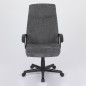 Silla oficina mod. Tor tela c/ gris oscuro - estructura negra Silla oficina mod. Tor tela c/ gris oscuro - estructura negra