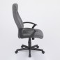 Silla oficina mod. Tor tela c/ gris oscuro - estructura negra Silla oficina mod. Tor tela c/ gris oscuro - estructura negra