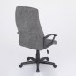 Silla oficina mod. Tor tela c/ gris oscuro - estructura negra Silla oficina mod. Tor tela c/ gris oscuro - estructura negra