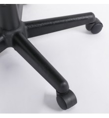SILLA OFICINA MOD. TOR TELA C/ GRIS OSCURO - ESTRUCTURA NEGRA
