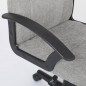 Silla oficina mod. Hale tela c/ gris claro - estructura negra Silla oficina mod. Hale tela c/ gris claro - estructura negra