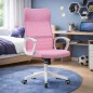Silla oficina mod. Caren c/ gris y rosa Silla oficina mod. Caren c/ gris y rosa