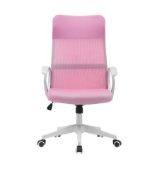 SILLA OFICINA MOD. CAREN  C/ GRIS Y ROSA