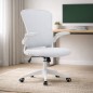 Silla oficina mod. Famar c/ blancay gris - estructura blanca Silla oficina mod. Famar c/ blancay gris - estructura blanca