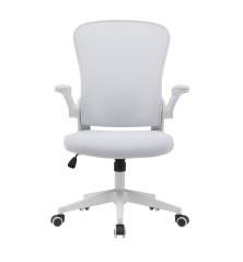 SILLA OFICINA MOD. FAMAR C/ BLANCAY GRIS  - ESTRUCTURA BLANCA