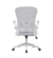 SILLA OFICINA MOD. FAMAR C/ BLANCAY GRIS  - ESTRUCTURA BLANCA